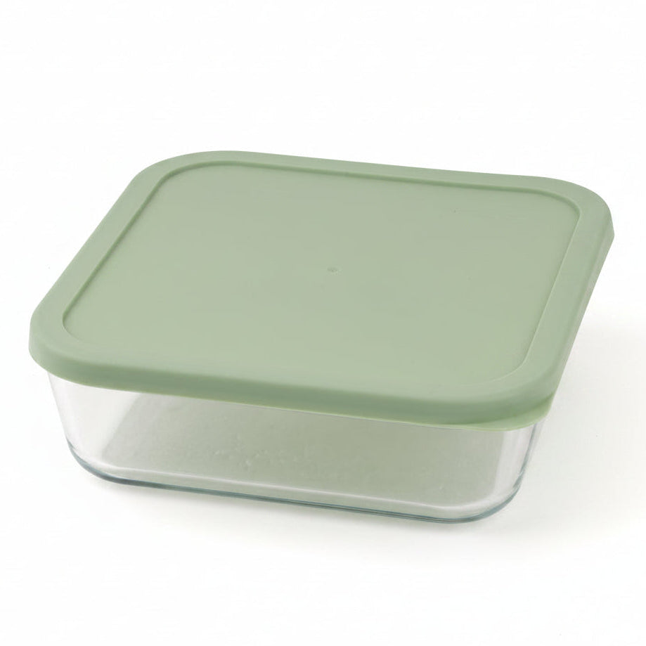 Pyrex Rectangle Glass Food Storage Container 3 Pieces Green at Zubaidas Homestore Pakistan