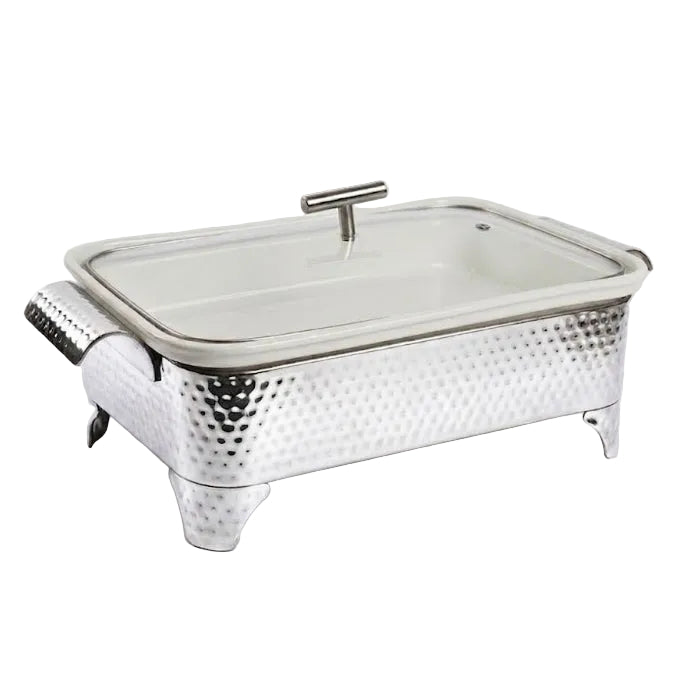 Rectangular Serving Plate Withe Stand 34cm at Zubaidas Homestore Pakistan
