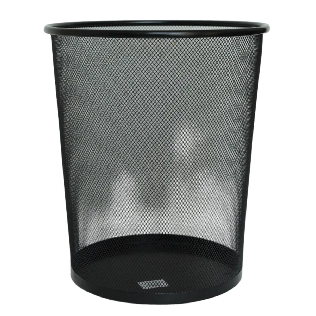 Round Metal Wastebasket Black at Zubaidas Homestore Pakistan