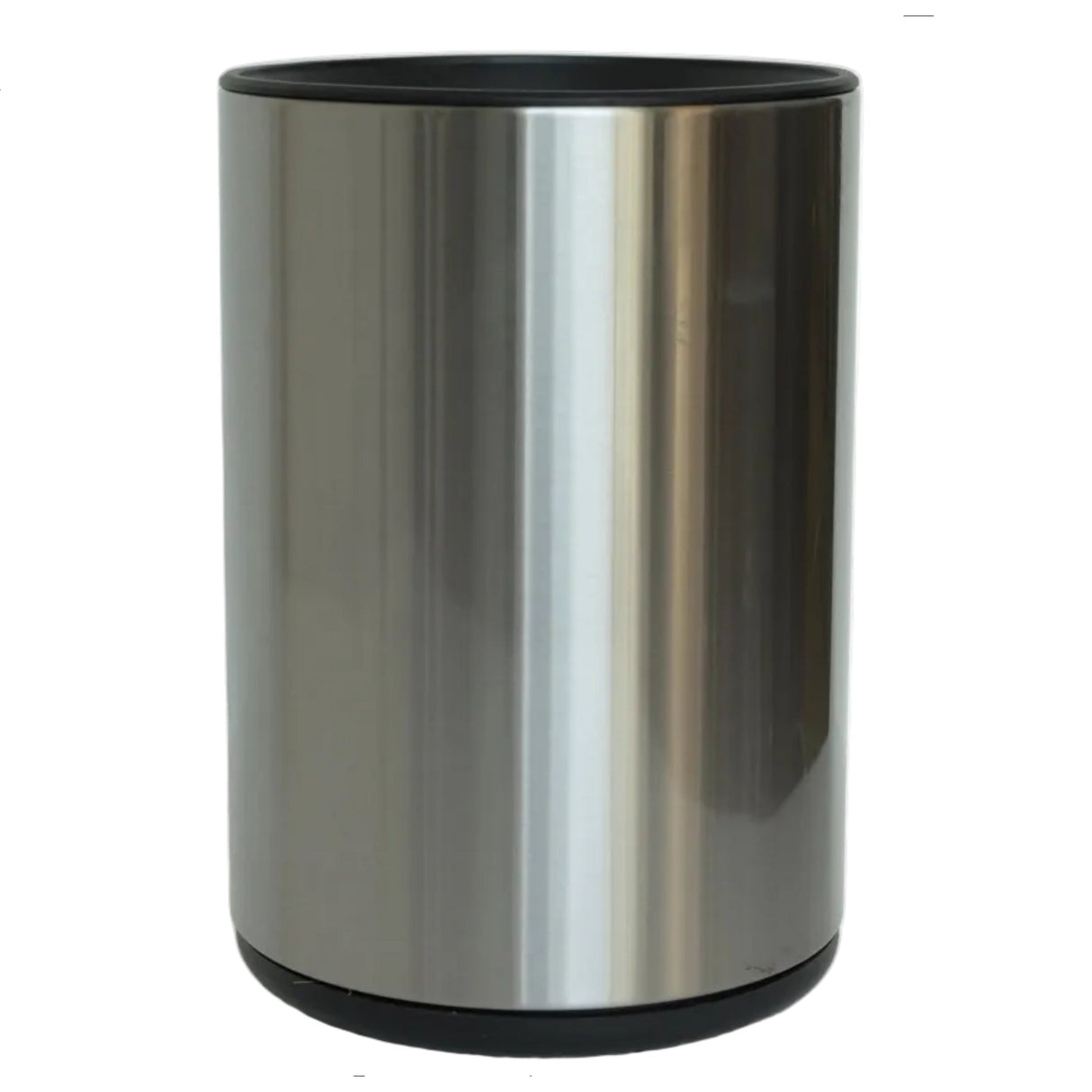 Round Open Top Stainless Steel Dustbin at Zubaidas Homestore Pakistan