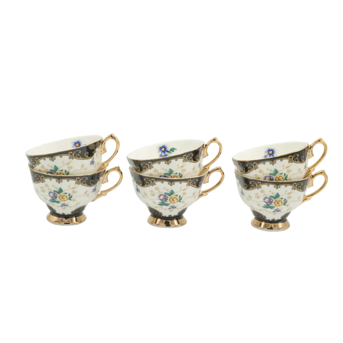 Royal Albert Floral Tea Cup and Saucer 6 Pieces Set at Zubaidas Homestore Pakistan