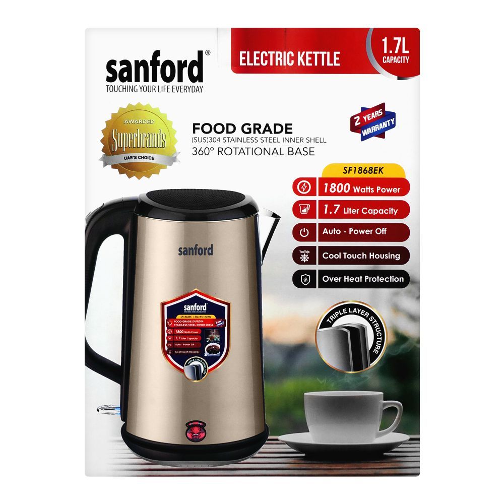 Sanford Travel Kettle SF-1868EK at Zubaidas Best Online Homestore in Pakistan