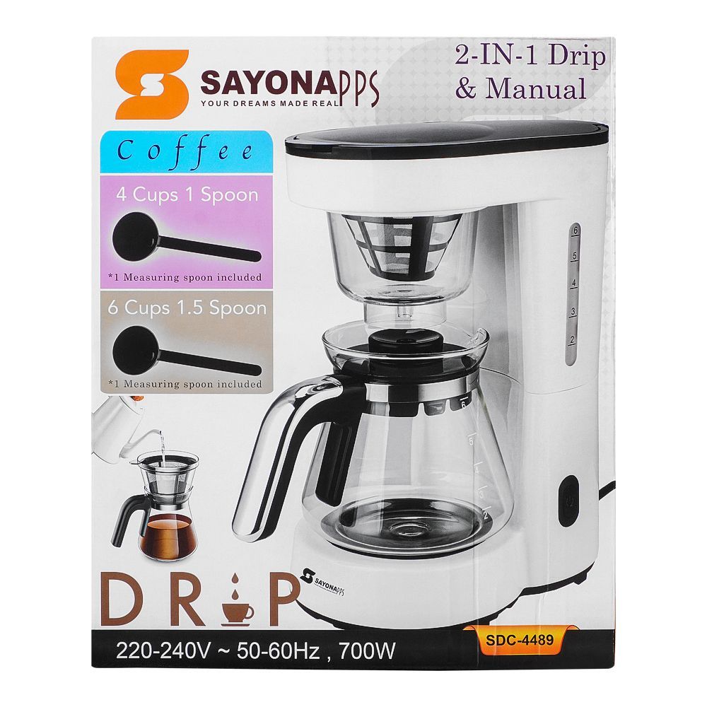 Sayona 2-In-1 Drip and Manual, 700W at Zubaidas #1 Homestore in Pakistan
