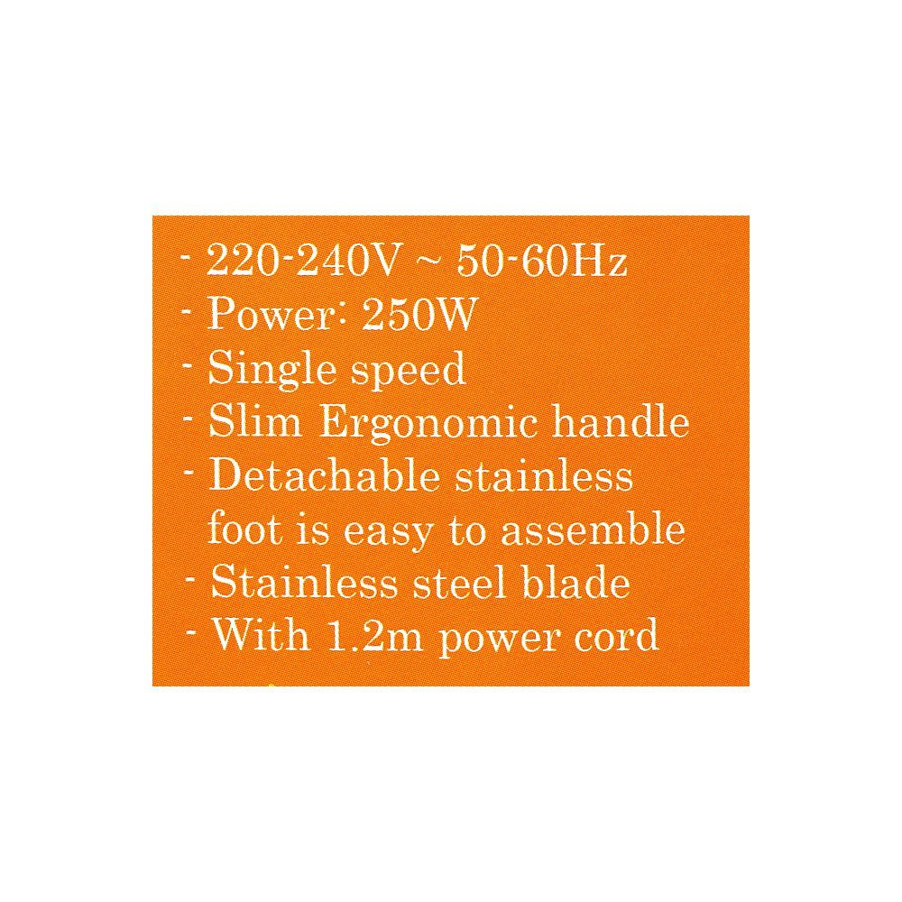 Sayona Hand Blender 250W SB-4407 at Zubaidas Best Online Homestore in Pakistan