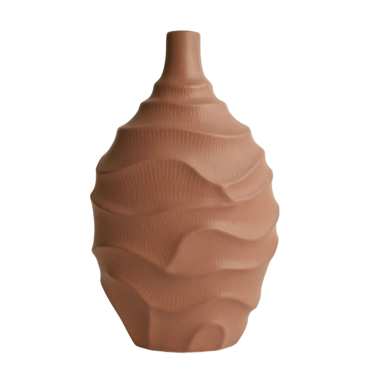 Sculptural Wave Design Decorative Vase at Zubaidas Homestore - The Largest Collection Of Decor In Pakistan