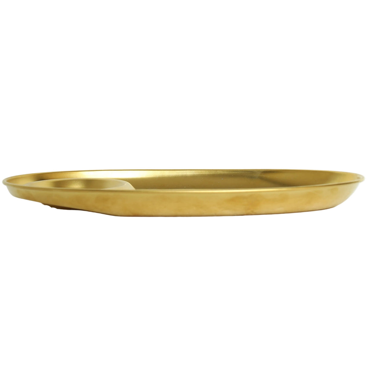 Serving Platter Oval Shape Golden at Zubaidas The Largest Homestore in Pakistan