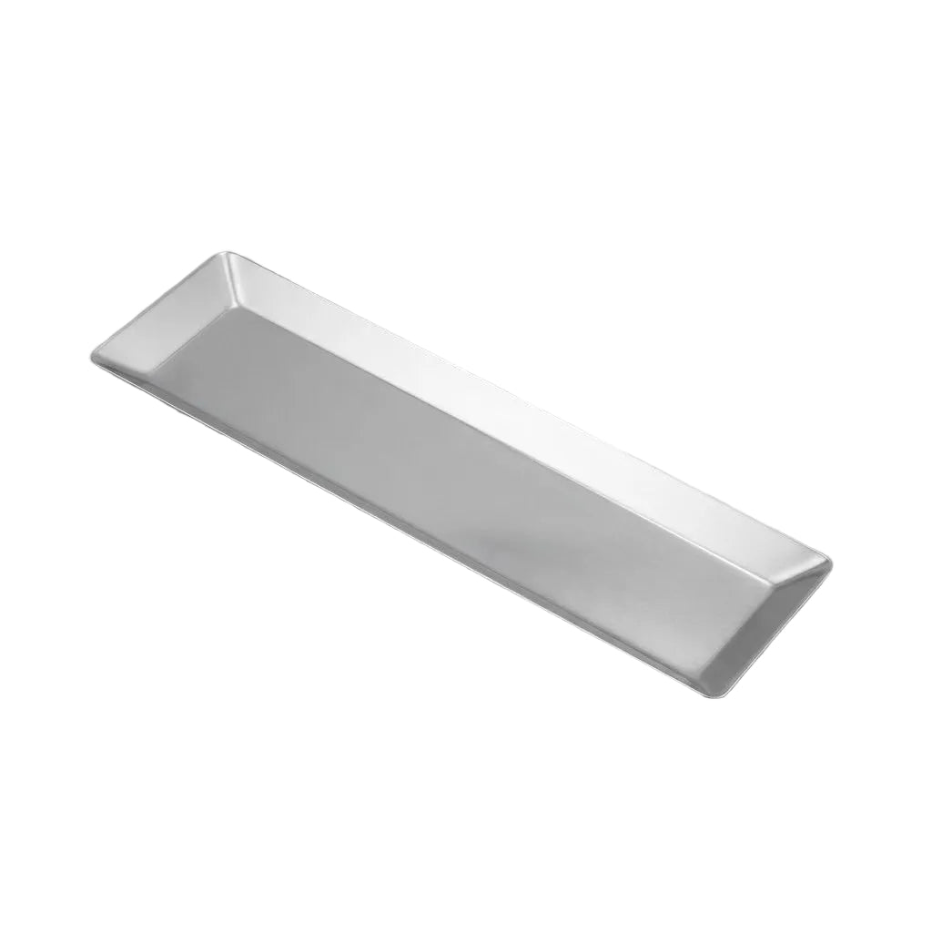 Stainless Steel Rectangular Serving Platter 42cm Silver at Zubaidas Homestore - The Largest Collection of Serving Platters and Trays In Pakistan