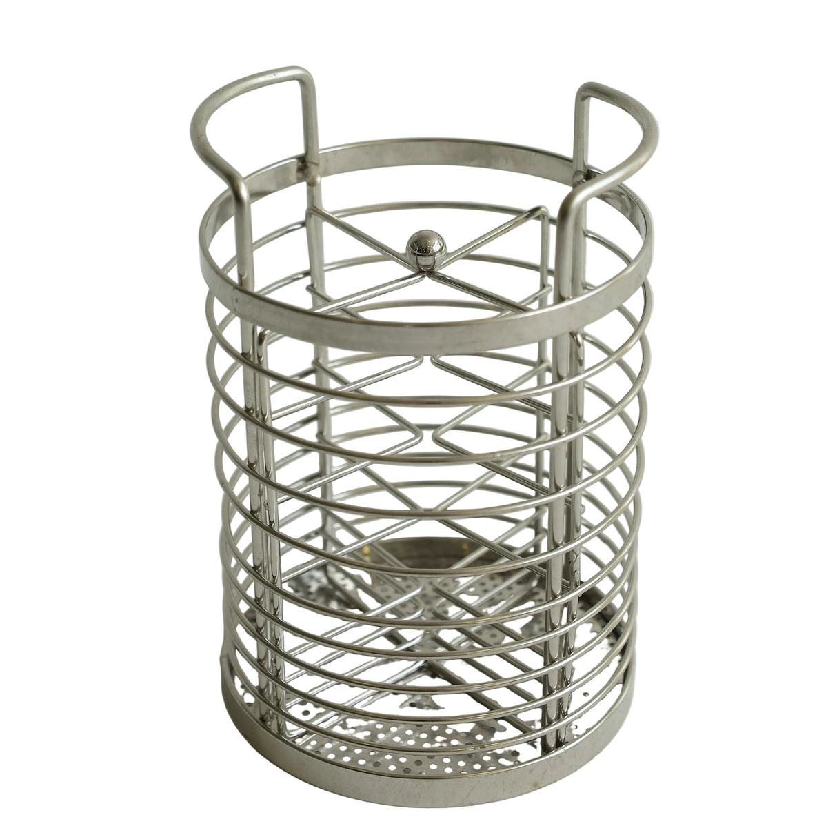 Stainless Steel Wire Mesh Cutlery Holder at Zubaidas Homestore