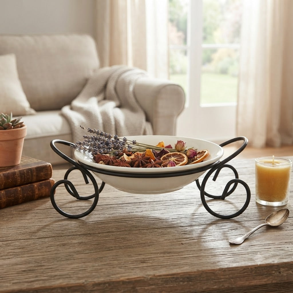 Symphony Alfresco Round Bowl with Stand 30cm at Zubaidas Homestore Pakistan