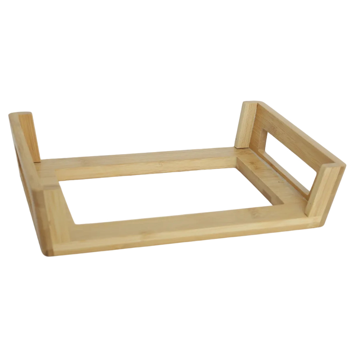 Symphony Serving Platter with Bamboo Stand at Zubaidas Homestore Online Pakistan