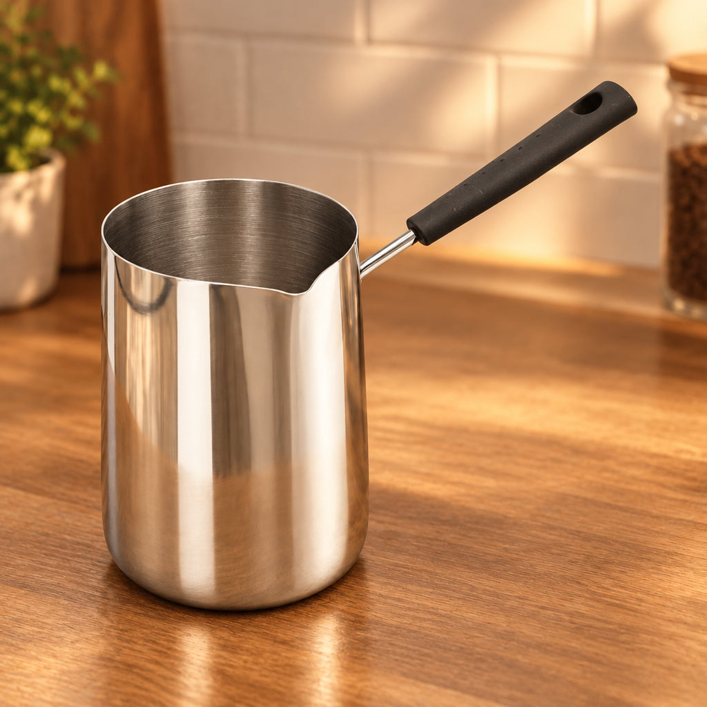 Turkish Coffee Warmer Stainless Steel 1000ml at Zubaidas Homestore