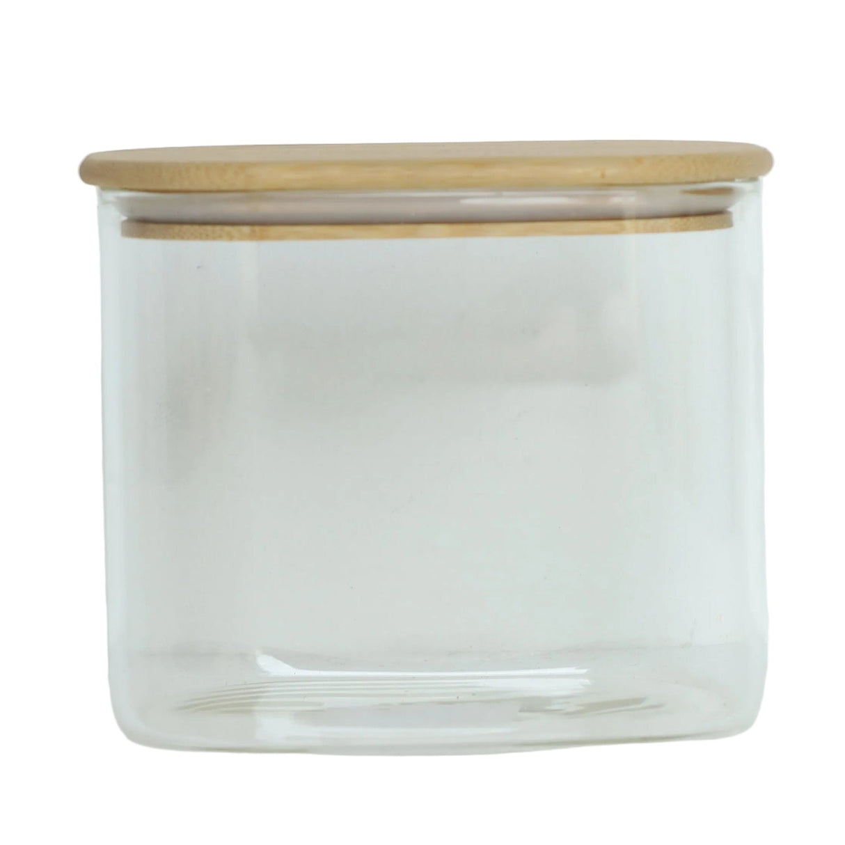 Welldeco rectangular glass storage jar 500ml at Zubaidas Homestore