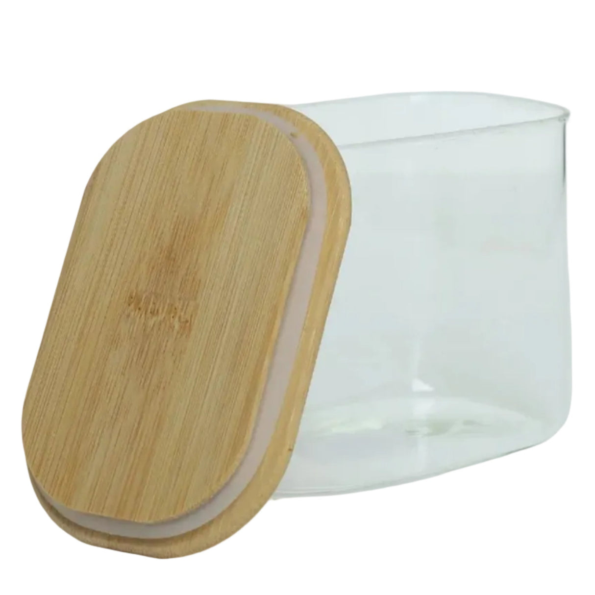 Welldeco rectangular glass storage jar 500ml at Zubaidas Homestore Best For Home Shopping in Pakistan