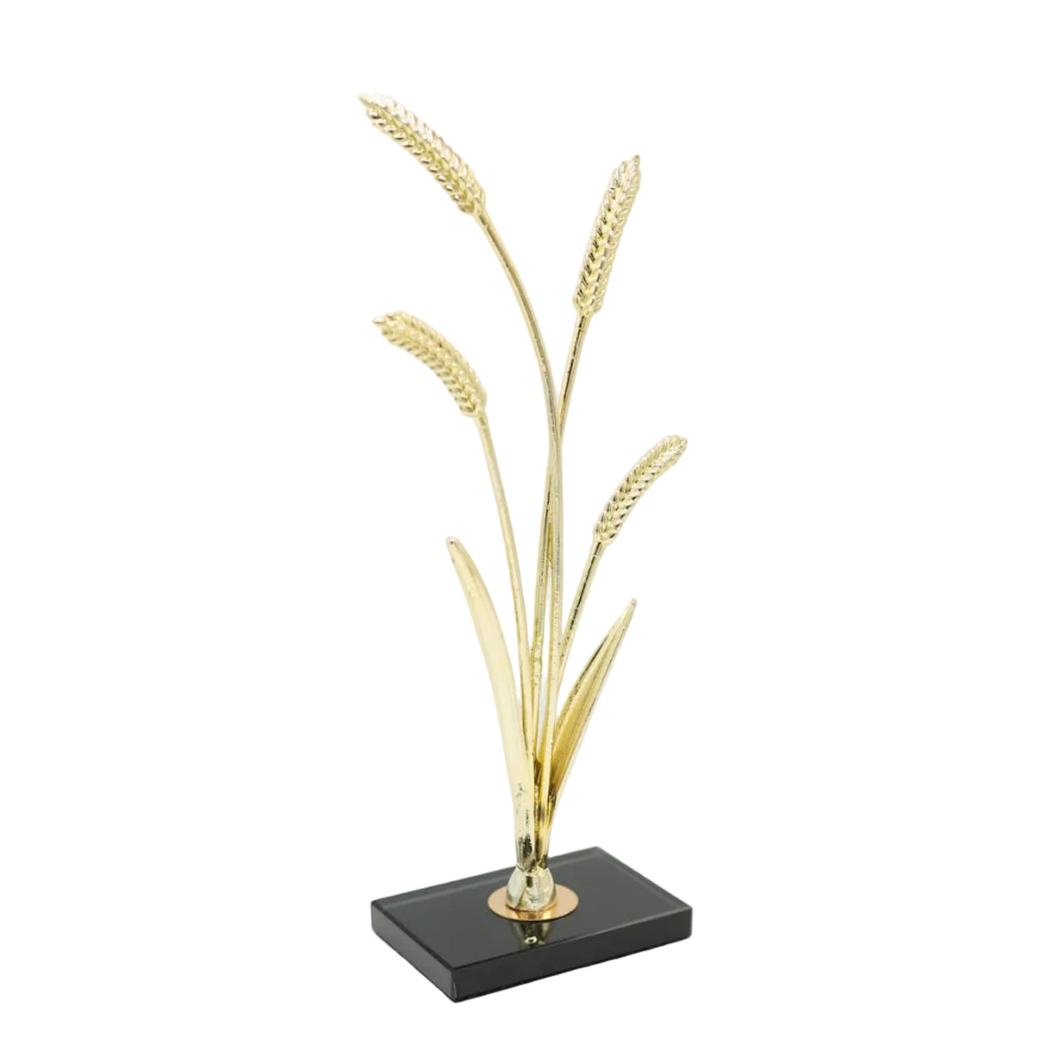 Wheat Stalk Brass Sculpture at Zubaidas Homestore Pakistan