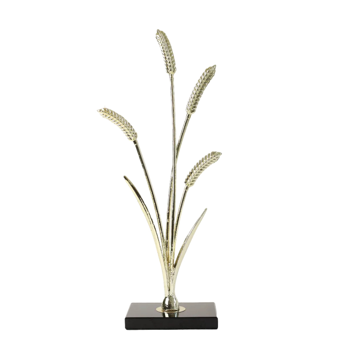 Wheat Stalk Brass Sculpture at Zubaidas Homestore - The Largest Collection of Decor In Pakistan