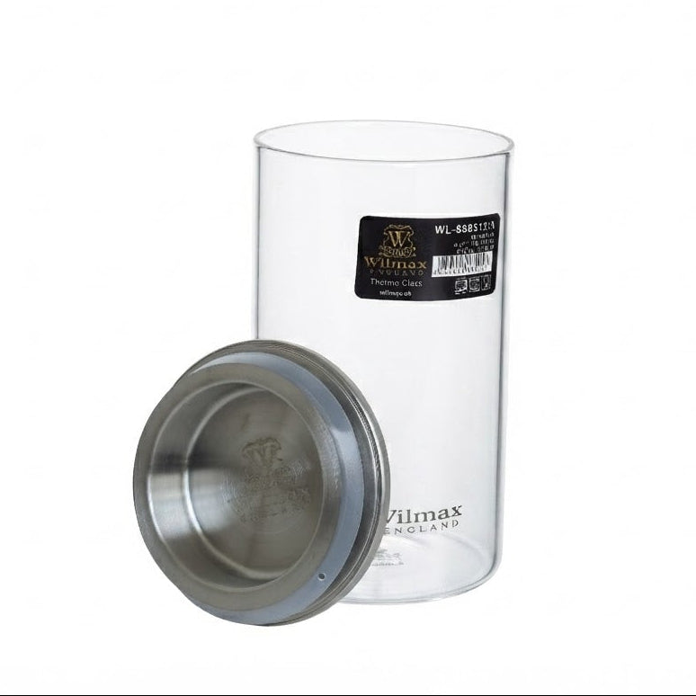 Wilmax England Thermo Glass Jar with Lid 17.5cm at Zubaidas Homestore Online Pakistan