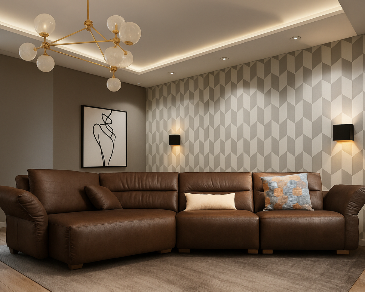 ZHomes Sofa Bursa Semi L Shape RHS at Zubaidas Homestore Pakistan