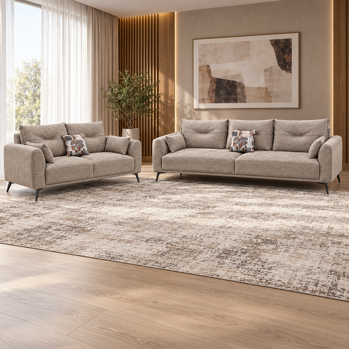 ZHomes Sofa Dream (3+2) Seater Muted Mist at Zubaidas Homestore