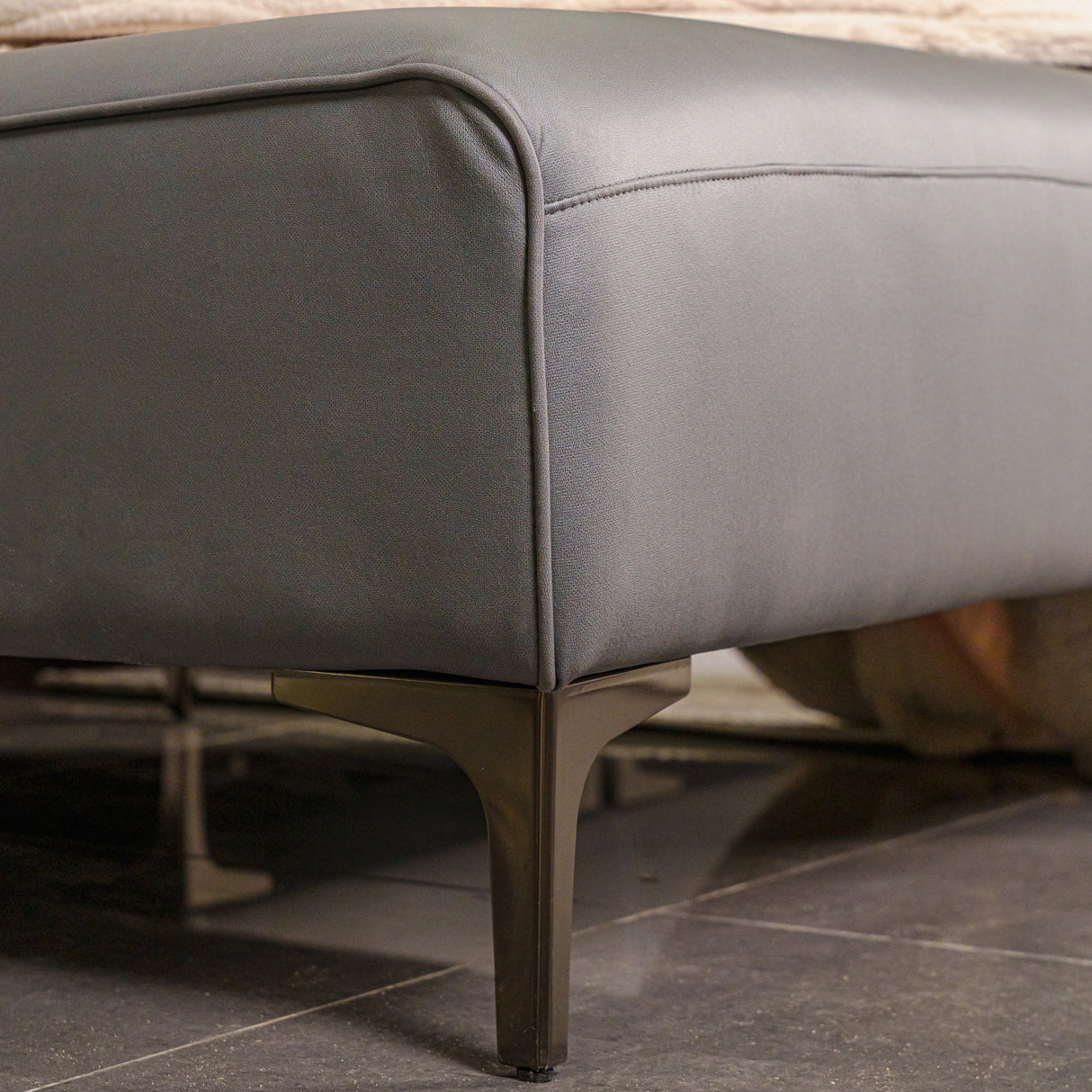 Zhomes Sofa Dream L-Shape RHS Graphite Dust at Zubaidas No#1 Homestore in Pakistan