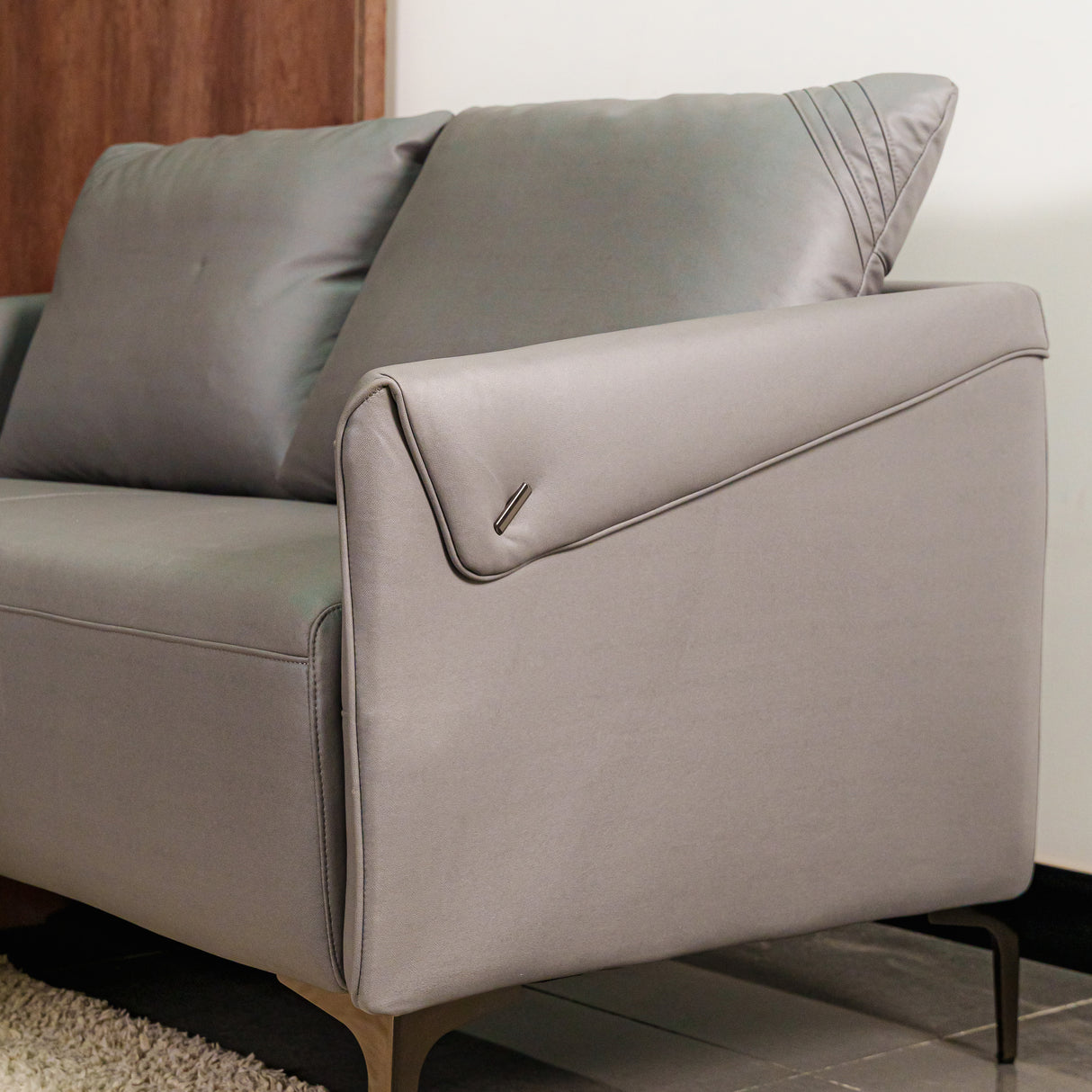 Zhomes Sofa Metrio (3+2) Seater Sterling Silver at Zubaidas Homestore Best for Home Shopping Pakistan