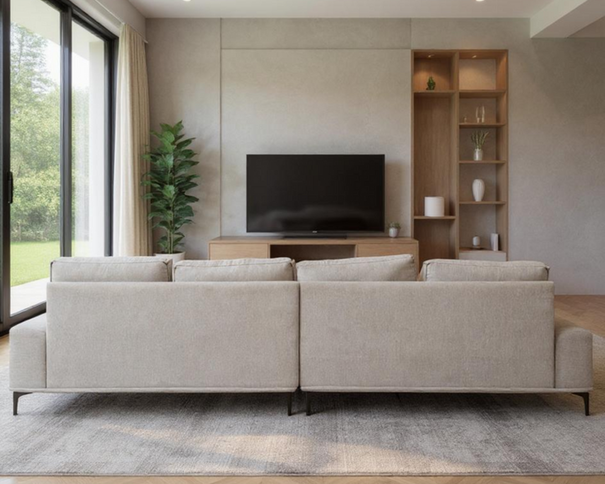 ZHomes Sofa Zurich With Puffy at Zubaidas Homestore - Pakistan's Favorite Destination for Home Shopping