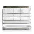 2 in 1 Stainless Steel and Acrylic Spoon Holder at Zubaidas Homestore Pakistan