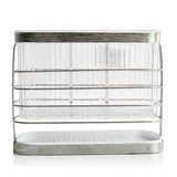2 in 1 Stainless Steel and Acrylic Spoon Holder at Zubaidas Homestore Pakistan