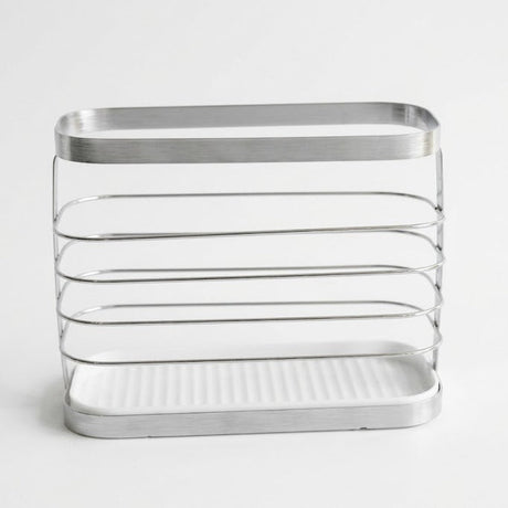 2 in 1 Stainless Steel and Acrylic Spoon Holder at Zubaidas Homestore Best for Home Shopping