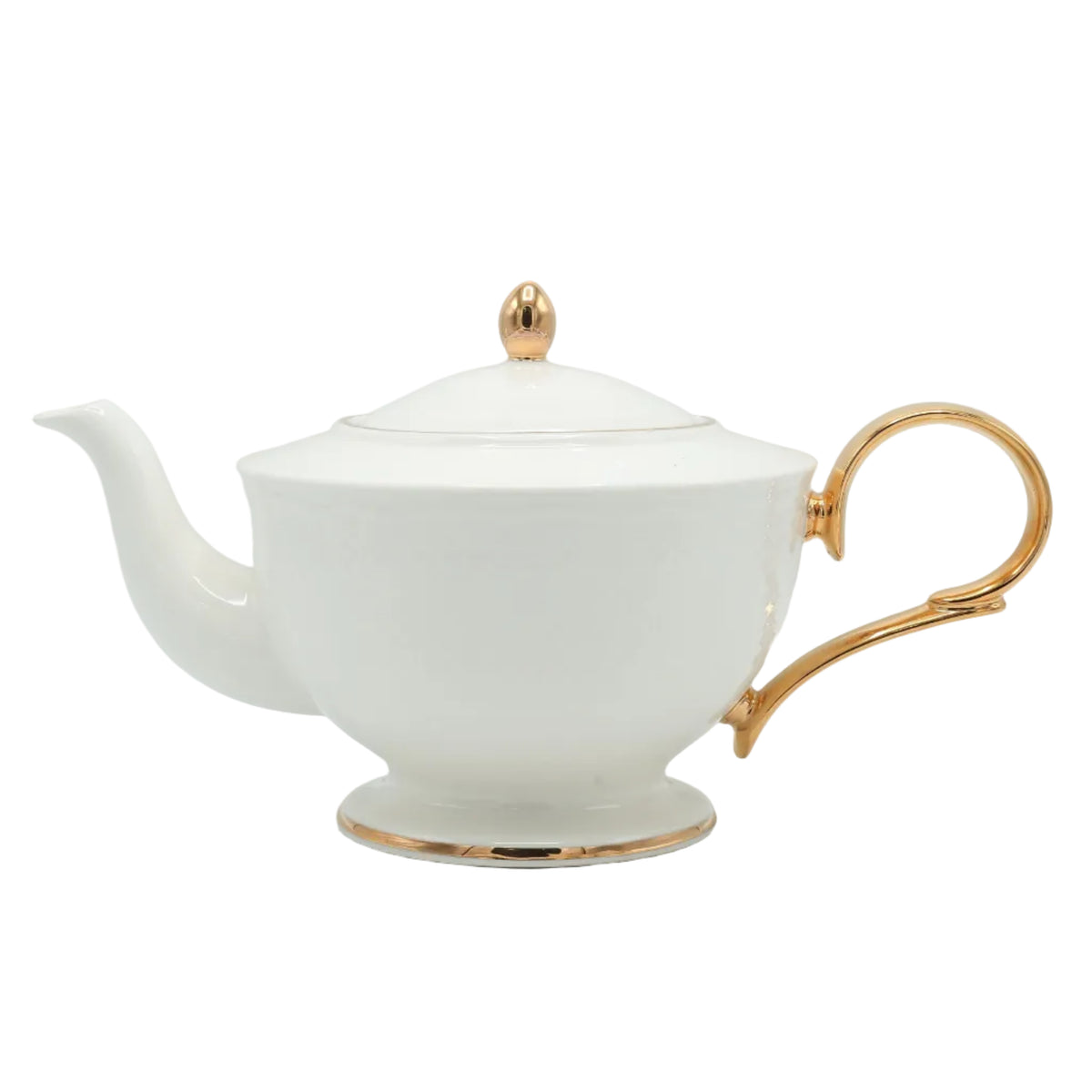 Imperial Bone China Tea Set 24 Pieces Golden Rim at Zubaidas Homestore - The Largest Collection of Tea Sets In Pakistan