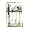 24 Pieces Cutlery Set Hammered Bright Silver at Zubaidas Homestore Pakistan