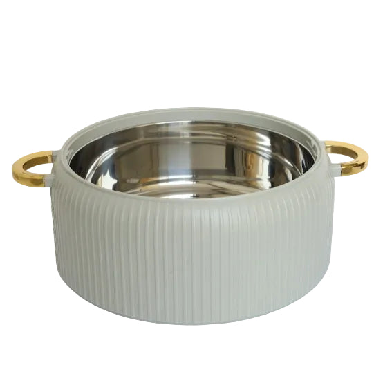 3-Piece Insulated Hot Pot Set With Marble Finish Lid Sage Green at Zubaidas Homestore