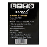 3stone 2-In-1 Smart Blender 1000W SBNR300 at Zubaidas Most Reliable Homestore in Pakistan