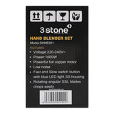 3stone 4-In-1 Hand Blender Set, 1000W SHNB301 at Zubaidas The Biggest Homestore in Pakistan