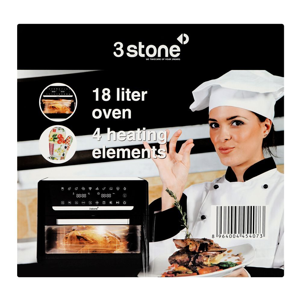 3Stone Air Fryer With Oven 18 Liter 2800W SAFO402 at Zubaidas The Largest Homestore in Pakistan