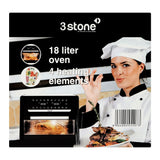 3Stone Air Fryer With Oven 18 Liter 2800W SAFO402 at Zubaidas The Largest Homestore in Pakistan