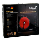 3stone Portable Infrared Cooker 400W-2200W SIFC100 at Zubaidas Homestore