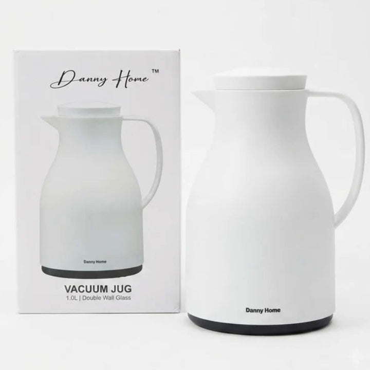 Danny Home Double Wall White Vacuum Jug 1 Liter at Zubaidas Homestore