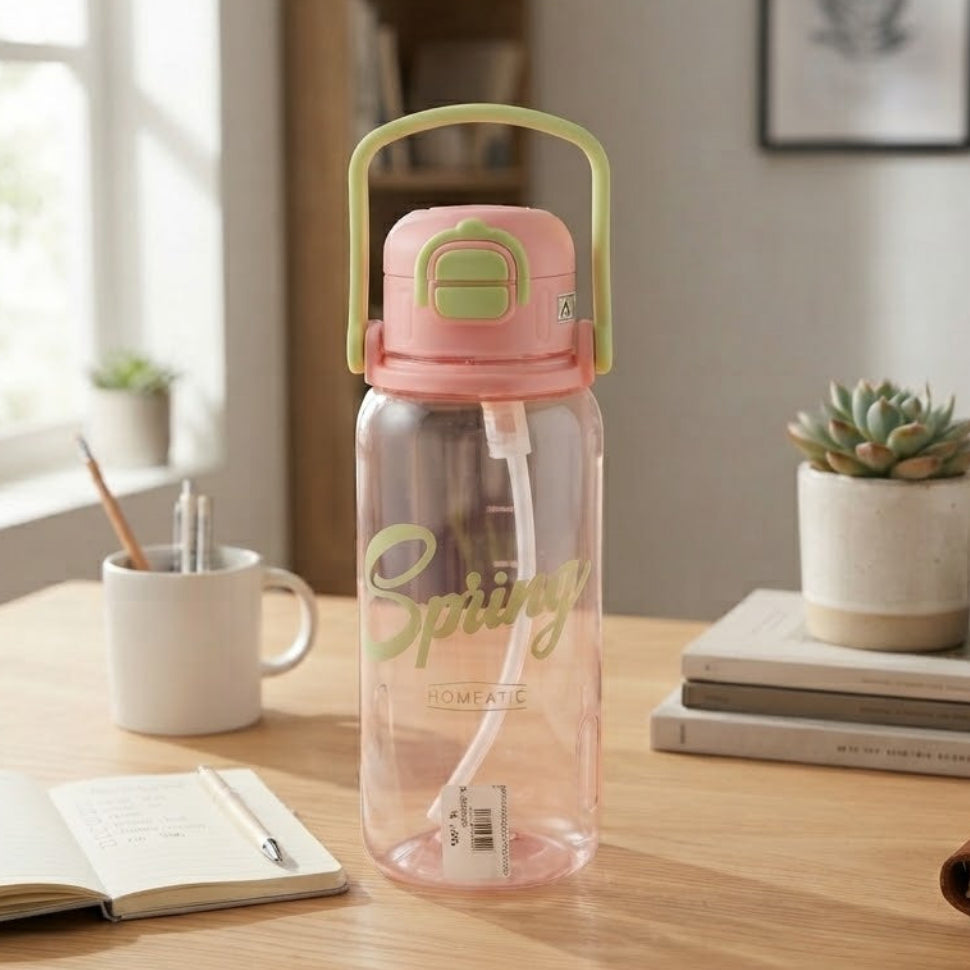 Homeatic Sports Water Bottle 1300ml Pink at Zubaidas Homestore 