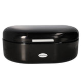 Danny Home Stainless Steel Bread Box 33cm Black at Zubaidas Homestore Pakistan