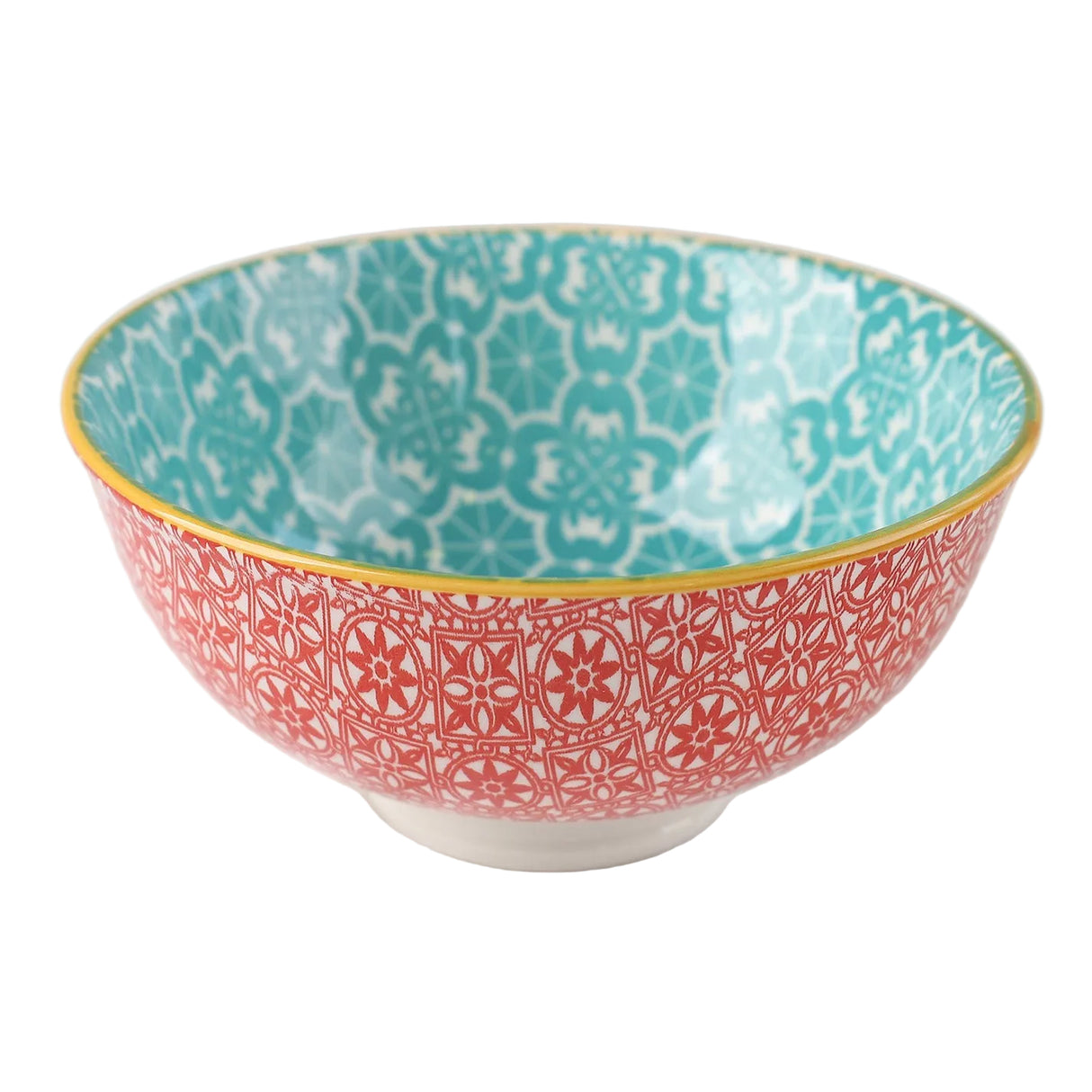 Danny Home 10Pcs Ceramic Bowl Multi Color 12cm. #1 Homestore for Home Shopping