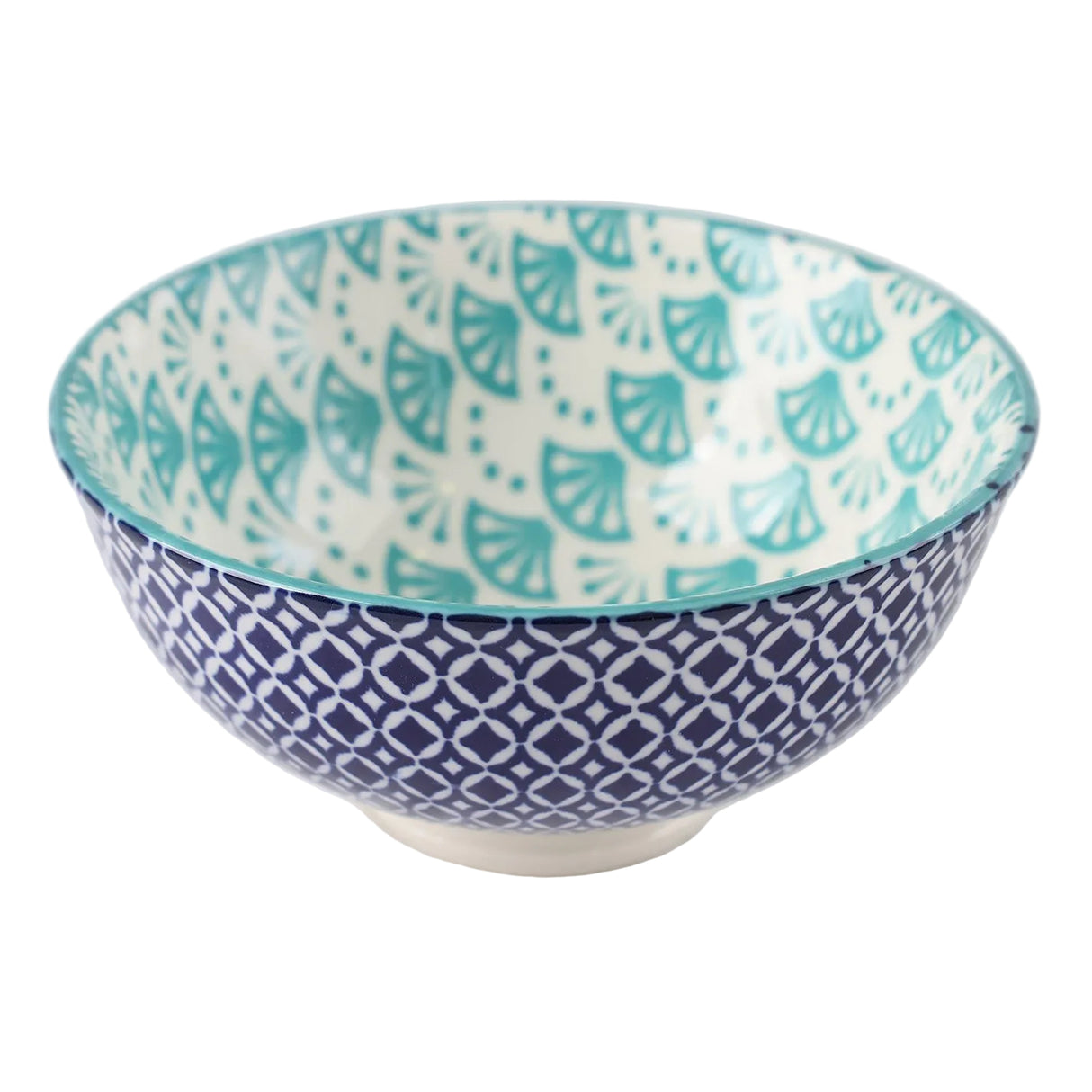Danny Home 10Pcs Ceramic Bowl Multi Color 12cm. No1 Destination for Home Shopping