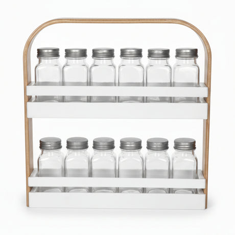 Danny Home 12 Pcs Spice Jar Set with Stand at Zubaidas Homestore