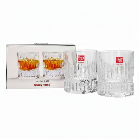 Danny Home 2 Pcs Whisky Glass Set 200ml at Zubaidas Homestore
