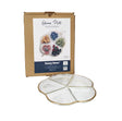 Danny Home 5 Grid Glass Serving Platter 29.7cm at Zubaidas Homestore