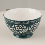 Danny Home 6Pcs Ceramic Bowl Green Vintage 13cm. Best Home Store for Home Shopping