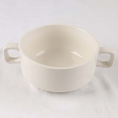 Danny Home 6Pcs Ceramic Soup Bowl Set Double Handle 14cm. Best Home Store for Home Shopping