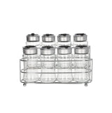 Danny Home 9 Pieces Seasoning Bottle Set With Stand 100ml at Zubaidas Homestore Best for Home Shopping 