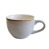 Danny Home Cup and Saucer Set 6 Pieces Speckled Light Blue Stoneware. Best Homestore for Home Shopping