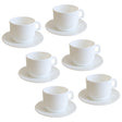 Danny Home Cup and Saucer Set 6 Pieces White Opalware at Zubaidas Homestore 