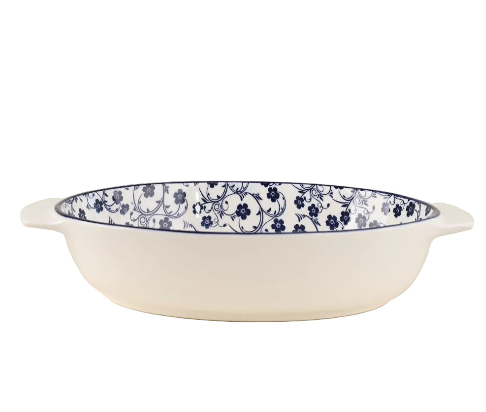 Danny Home Floral Design Casserole Dish 27.4cm at Zubaidas Homestore Best for Home Shopping